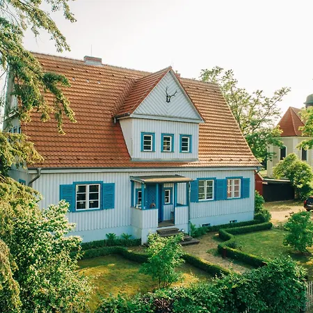 Pommernhaus Forsthaus Rieth Am See, Sauna, Kamin, Ruderboot Feriehus *