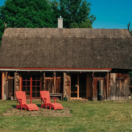 Pommernhaus Forsthaus Rieth Am See, Sauna, Kamin, Ruderboot Tatil Evi