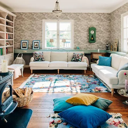 Feriehus Pommernhaus Forsthaus Rieth Am See, Sauna, Kamin, Ruderboot *