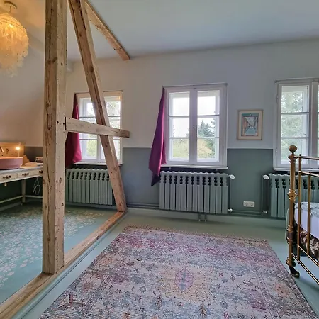 Pommernhaus Forsthaus Rieth Am See, Sauna, Kamin, Ruderboot *