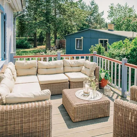 Feriehus Pommernhaus Forsthaus Rieth Am See, Sauna, Kamin, Ruderboot *